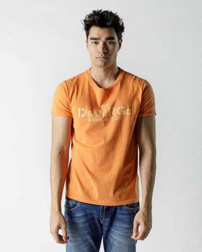 Devergo férfi narancssárga póló