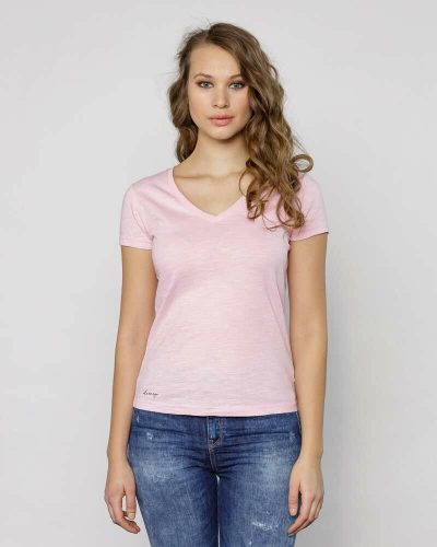 Devergo női rózsaszín póló