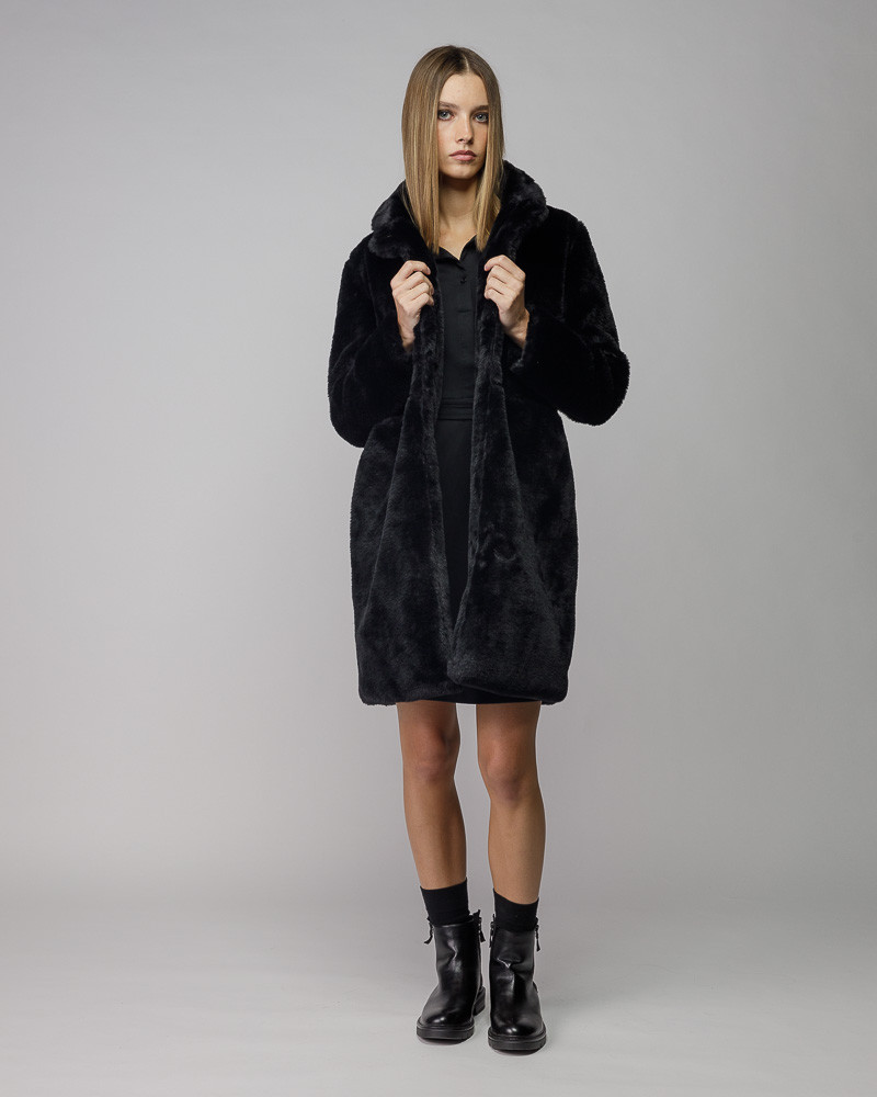DEVERGO NŐI HOSSZÚ MŰSZÖRME KABÁT